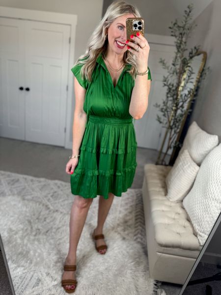 Weekend Walmart Wins try on
Green mini dress- medium 

#LTKfindsunder50 #LTKstyletip #LTKshoecrush