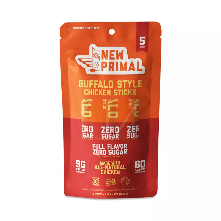 The New Primal, Chicken Sticks, Buffalo Style | Thrive Market