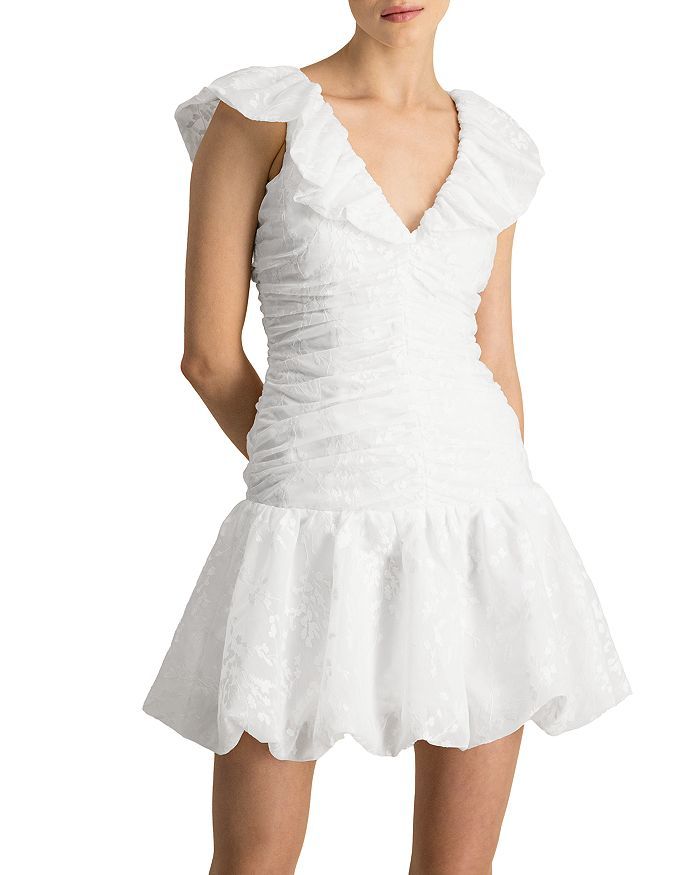 Organza Fit and Flare Dress | Bloomingdale's (US)