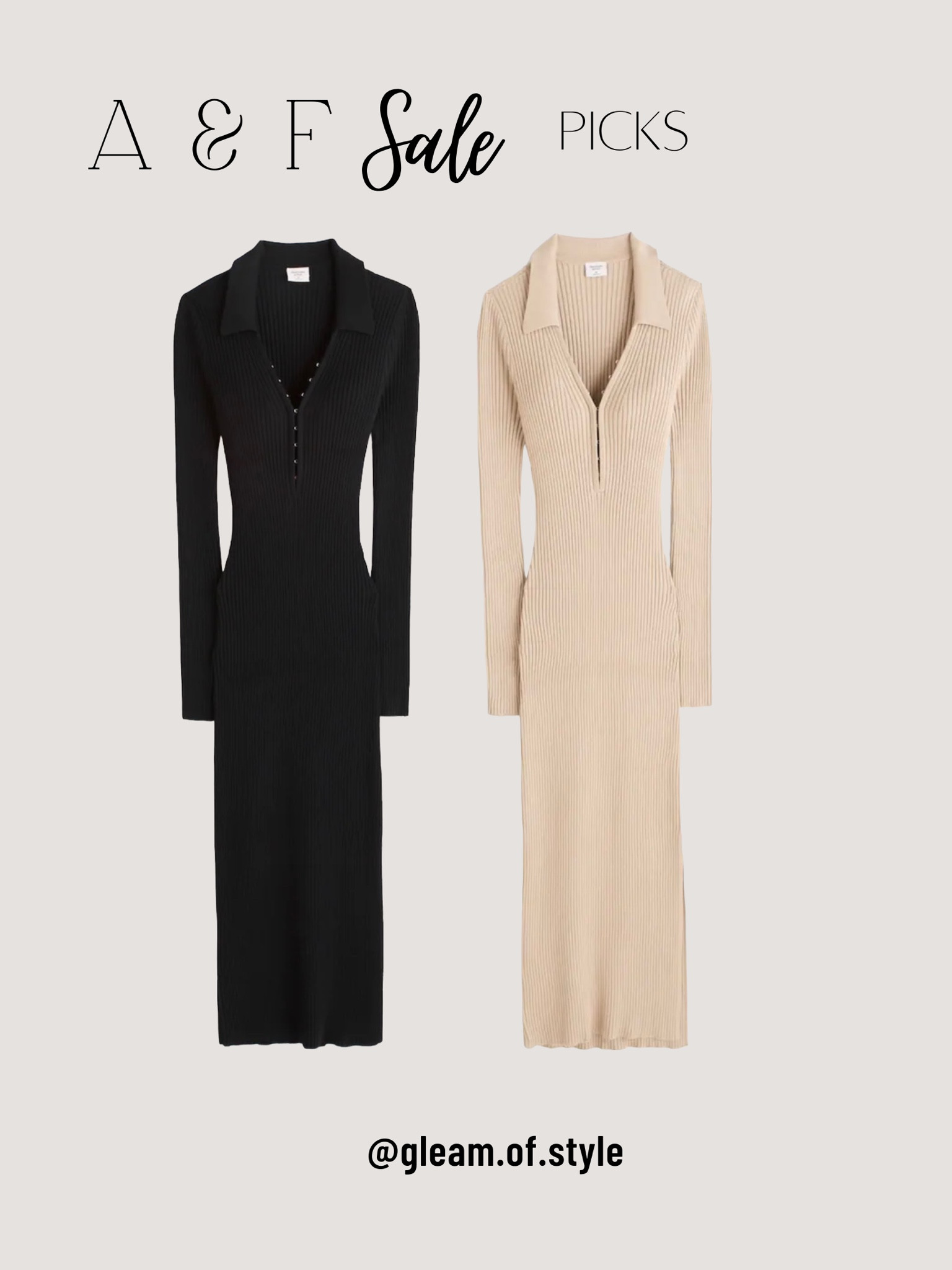 These sweater dresses are a must for colder weather. Warm and elegant. #sweaterdress #abercrombie

#LTKsalealert #LTKSeasonal #LTKstyletip