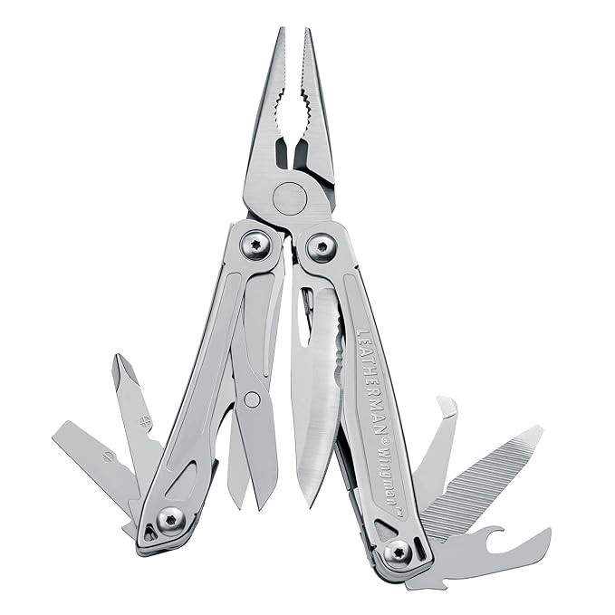 LEATHERMAN - Wingman Multitool with Spring-Action Pliers and Scissors, Stainless Steel | Amazon (US)