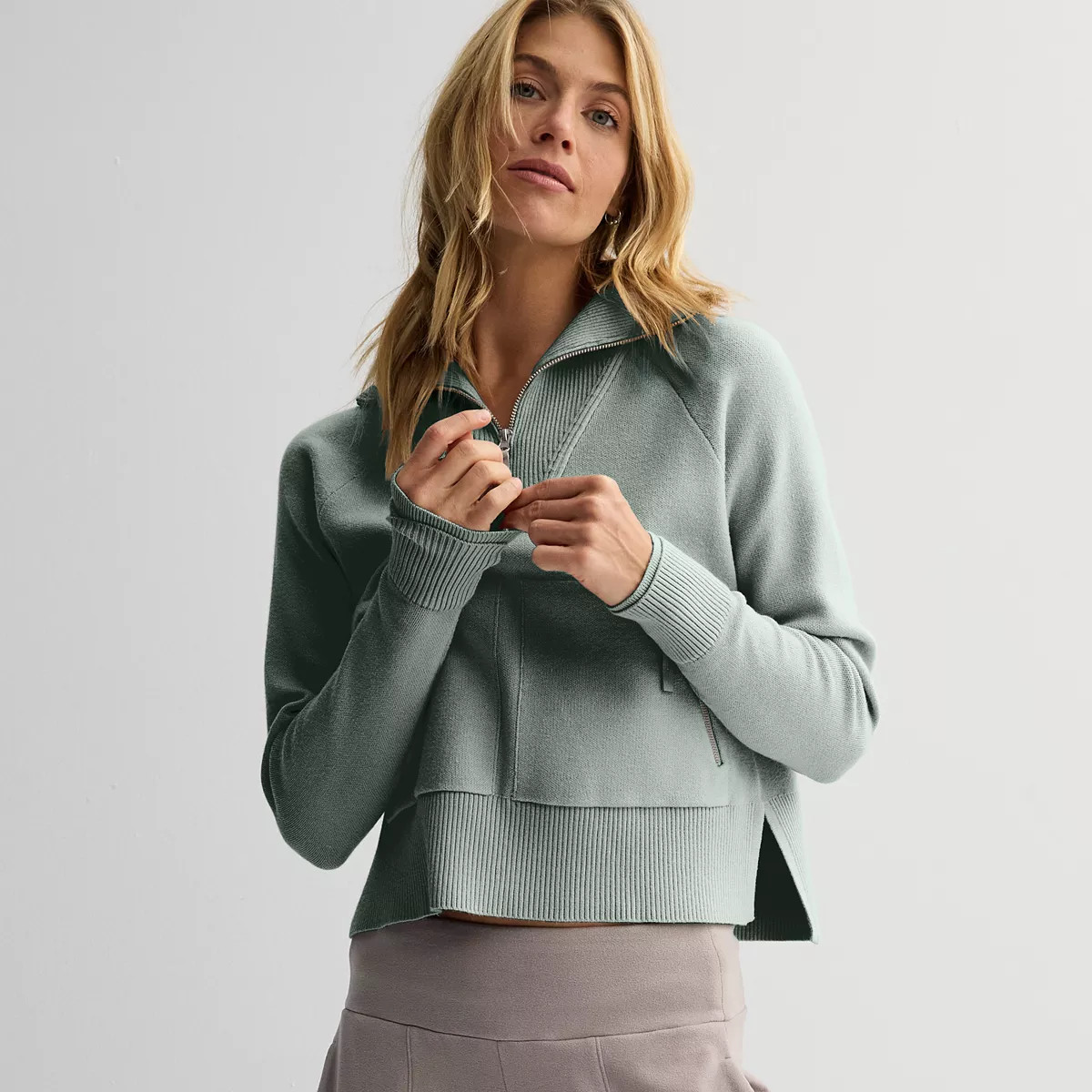 Women's FLX Quarter-Zip Pullover Sweater | Kohl's