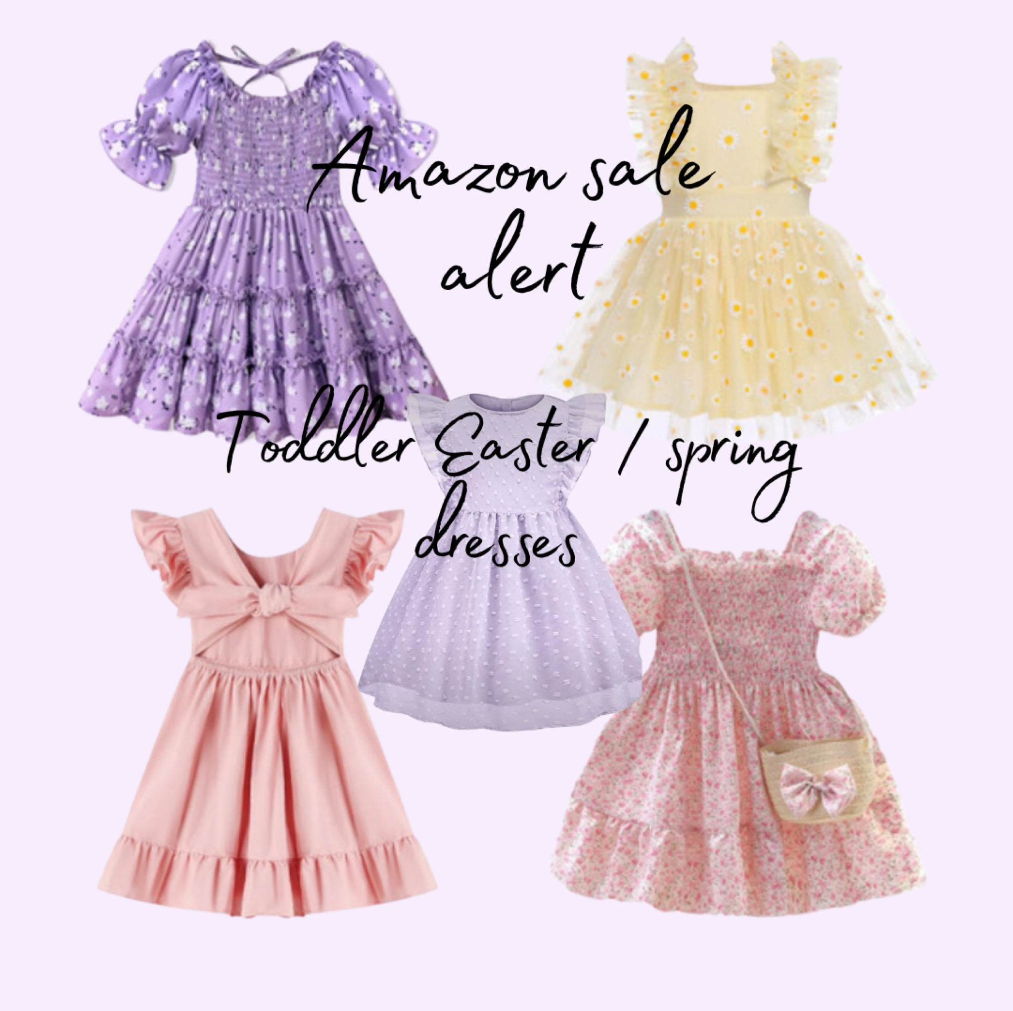 Toddler Easter and spring dresses from Amazon are currently on sale| Amazon sale alert | toddler spring dresses sale | toddler Easter dressess

#LTKsalealert #LTKkids #LTKbaby