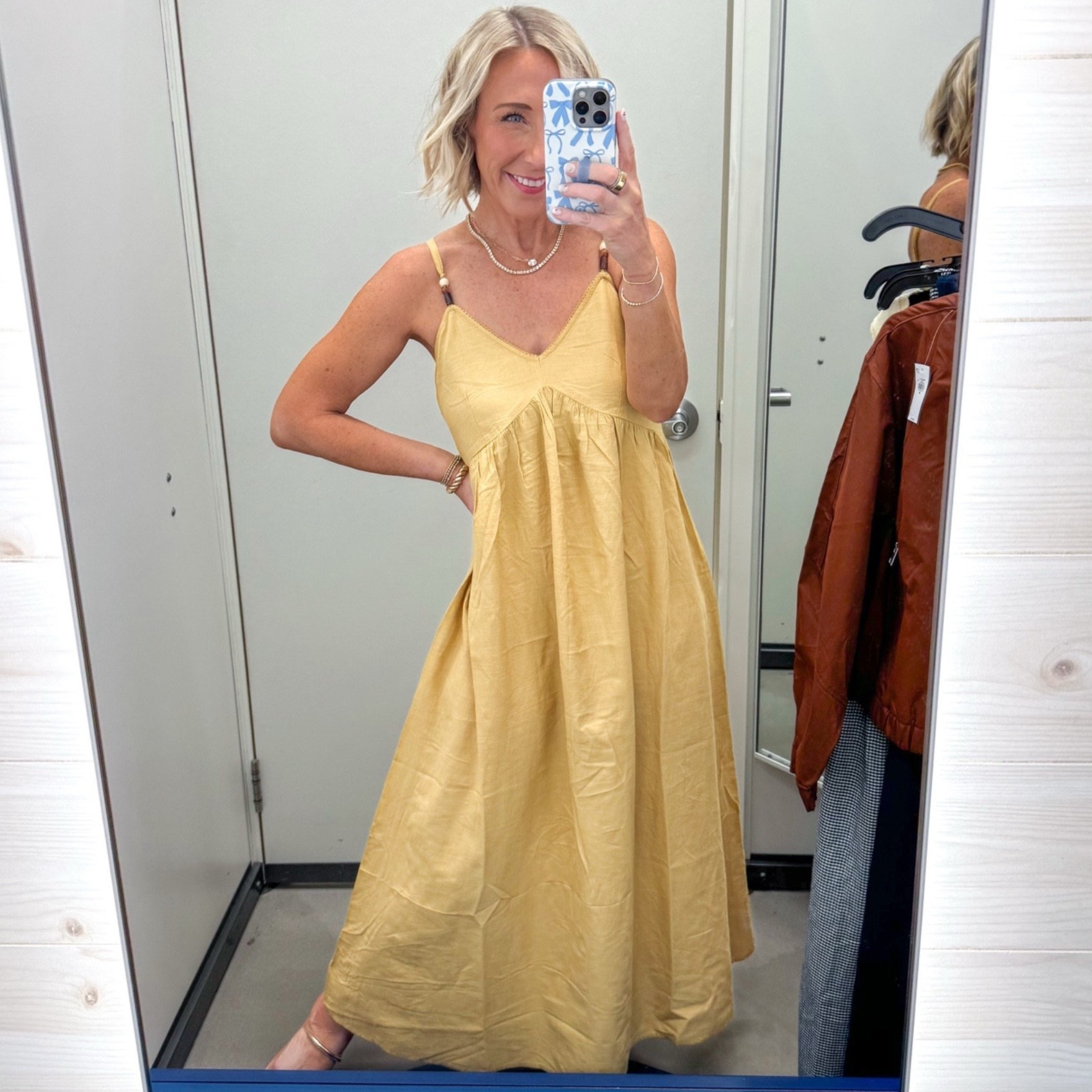 Old Navy - in store try-on And it’s all on SALE! Sleeveless Boho Maxi Dress - size XS. 5 colors. 

#LTKSaleAlert#LTKSeasonal#LTKOver40 

 