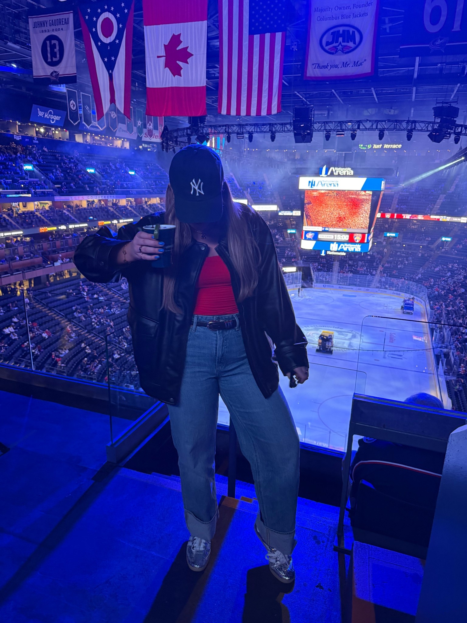 Cbj hockey game 

#LTKdayinmylife #LTKSpringSale #LTKgrwm