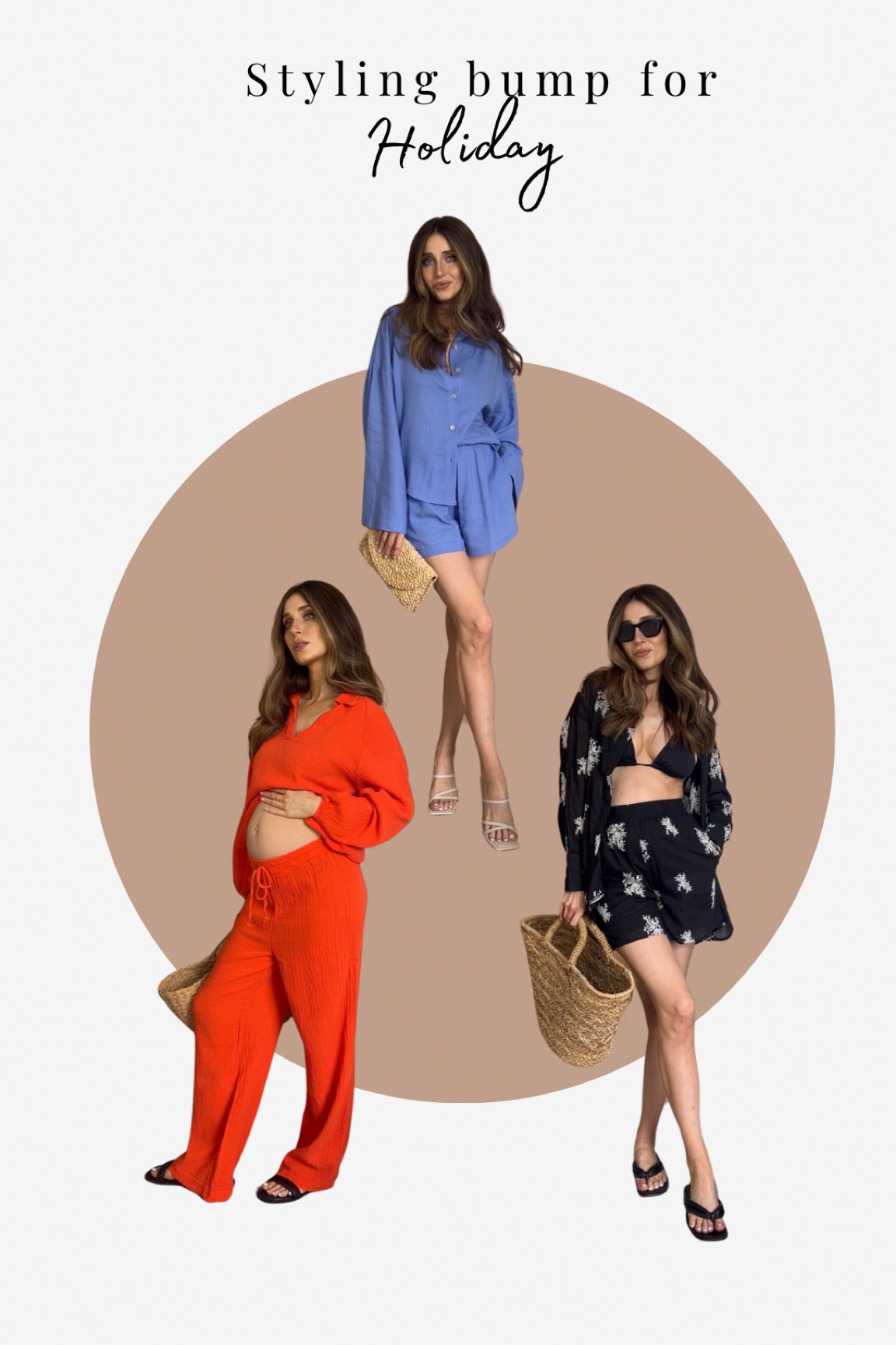 Bump styling for holiday ☀️🤰🏻 Beach outfits, summer outfits, co ords, bump fashion, maternity fashion. I took my usual size S/M and I have a 20 weeks bump here ☀️

#LTKmaternity #LTKsummer #LTKeurope