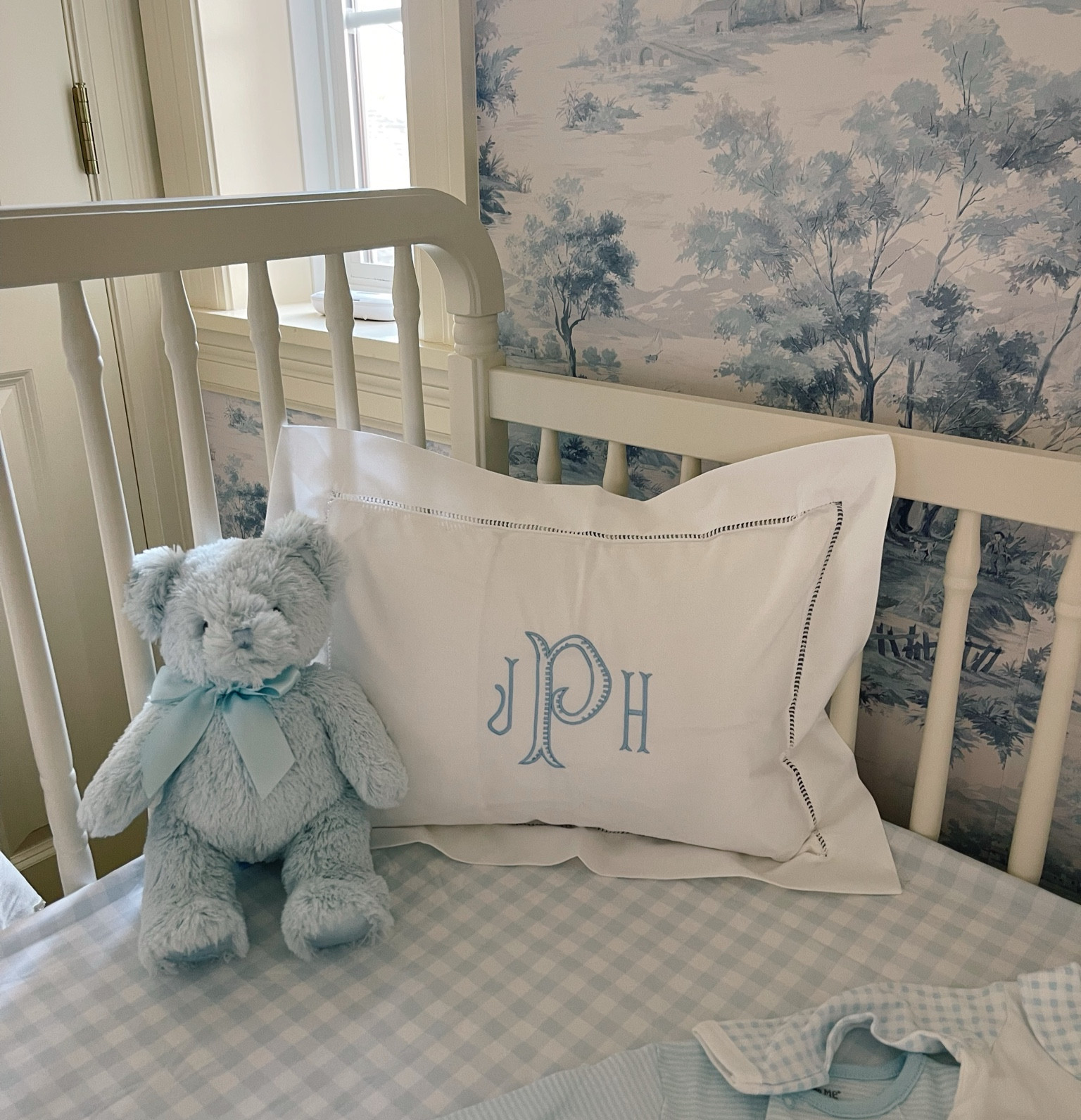 Cutest little monogrammed pillow 🥰

#LTKBaby