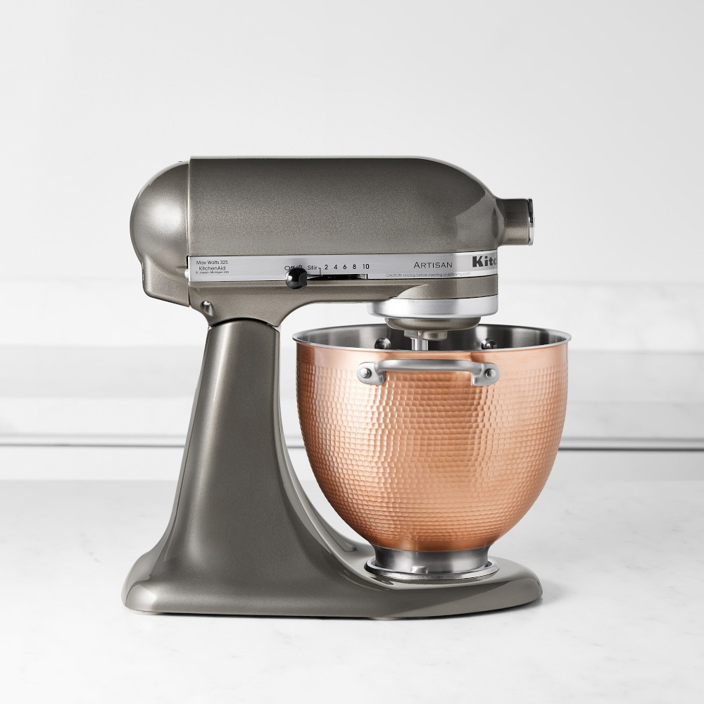 KitchenAid® 5-Qt. Hammered Bowl, Copper | Williams-Sonoma