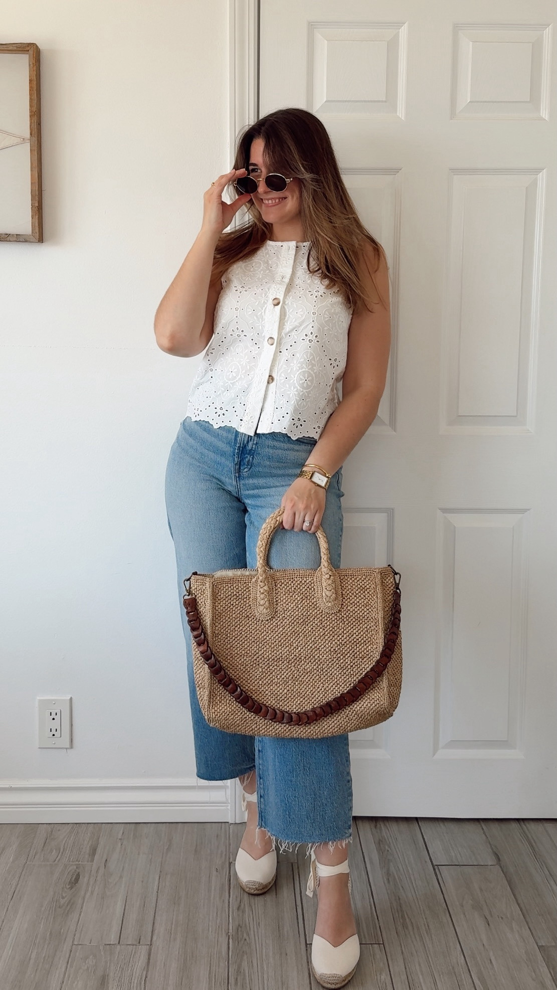 Spring Outfit Ideas 🤍 I’ve always been drawn to outfits that feel simple but thoughtful - light fabrics, soft textures, and those small details that make getting dressed feel easy! ✨ These 3 spring looks are a reflection of that: effortless, wearable, and full of quiet charm! The kind of pieces that bring spring style to life, and become staples in your capsule wardrobe year after year! 

Styling Tips:
✔️ Light denim + embroidered tops are a classic combo that never feels overdone
✔️ Butter yellow is the perfect soft pop of color if you usually stick to neutrals
✔️ A striped button up adds effortless structure try a half tuck and rolled sleeves for balance

Which look is your favorite?

❤️ Adore these looks? Comment SHOP to receive a DM with the link or head to the link in bio to shop the looks & more! 

👉 Save & Follow to discover French-inspired style and wardrobe tips, designed to 
elevate your everyday fashion!

With Amour, M.

#springfashion #springstyle #springoutfit #ootd #capsulewardrobe #minimalstyle #chicandsimple #everydayoutfit #styleinspo #wardrobeessentials #frenchstyle #parisianstyle 


#LTKStyleTip #LTKTravel #LTKSeasonal