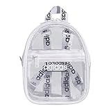 adidas 2 Mini Backpack, Clear/White/Black, One Size | Amazon (US)