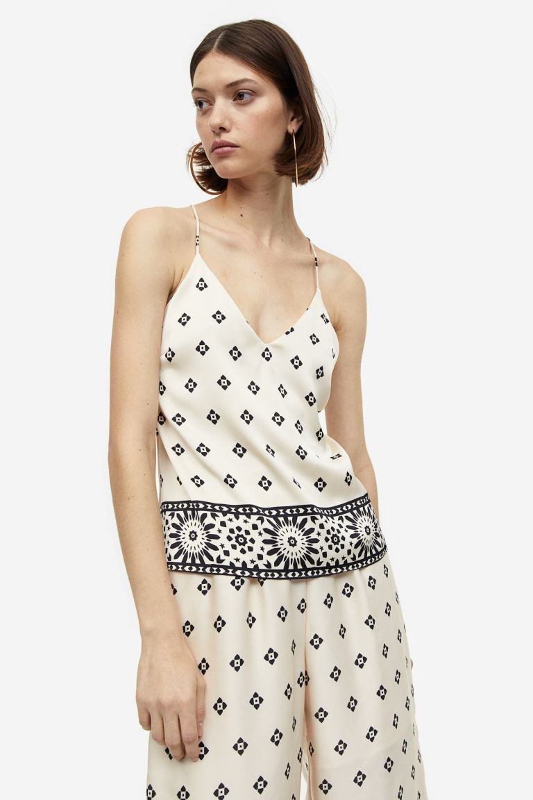 Satijnen camitop | H&M (DE, AT, CH, NL, FI)