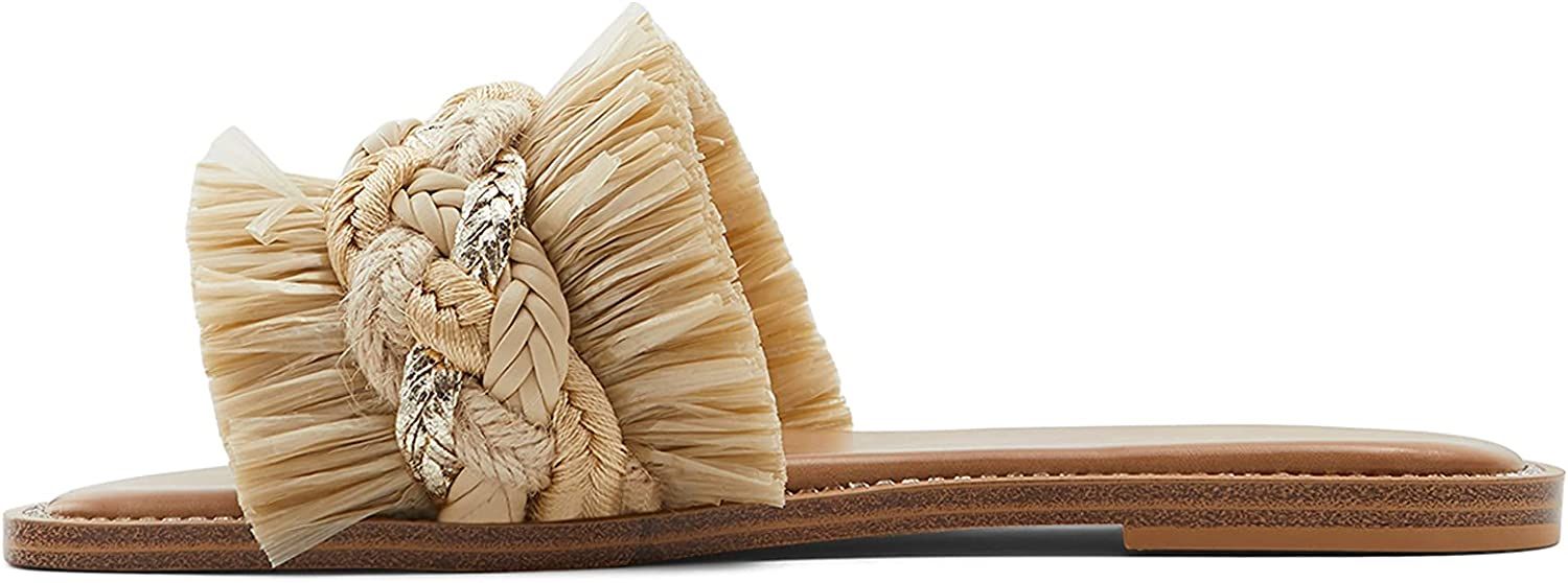 ALDO Women's Rattana Flat Sandal | Amazon (US)