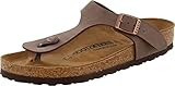 BIRKENSTOCK Women's Gizeh Thong Sandal, Mocha Birkibuc, 37 R EU, 6-6.5 M US | Amazon (US)