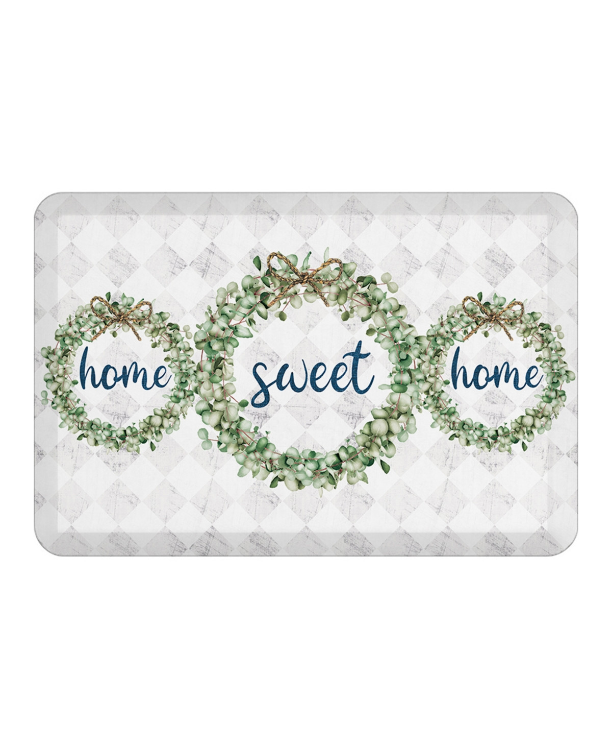 Home Sweet Home Kitchen Mat, 20" x 30" - Silver-Tone | Macy's