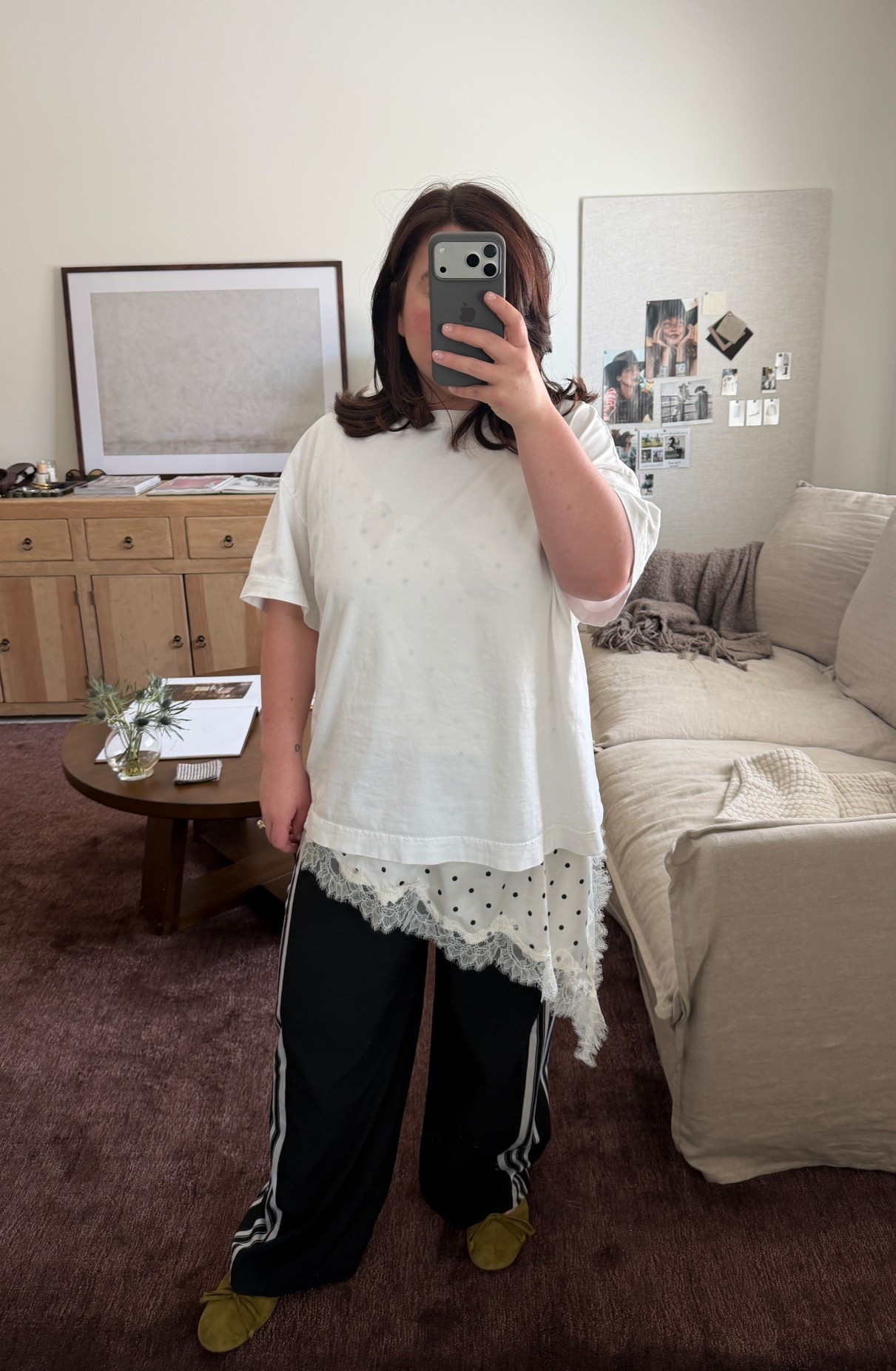 church ootd 

Shoes are Zara 

Casual spring outfit, spring outfit inspo, layered spring outfit, track pants outfit 

#LTKootd #LTKSeasonal