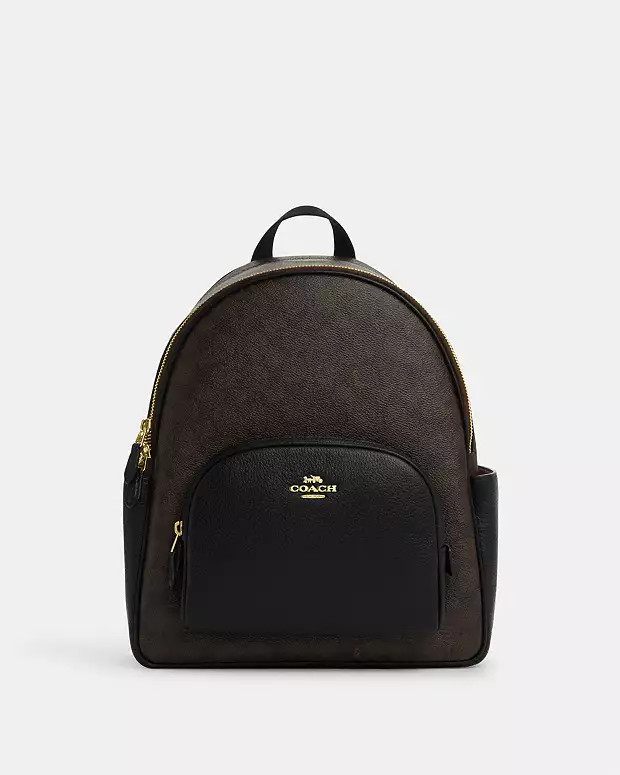 Court Backpack In Signature Canvas | Coach (UK)