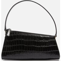 Little Liffner Women's Slanted Croc Baguette Bag - Black | Coggles (Global)