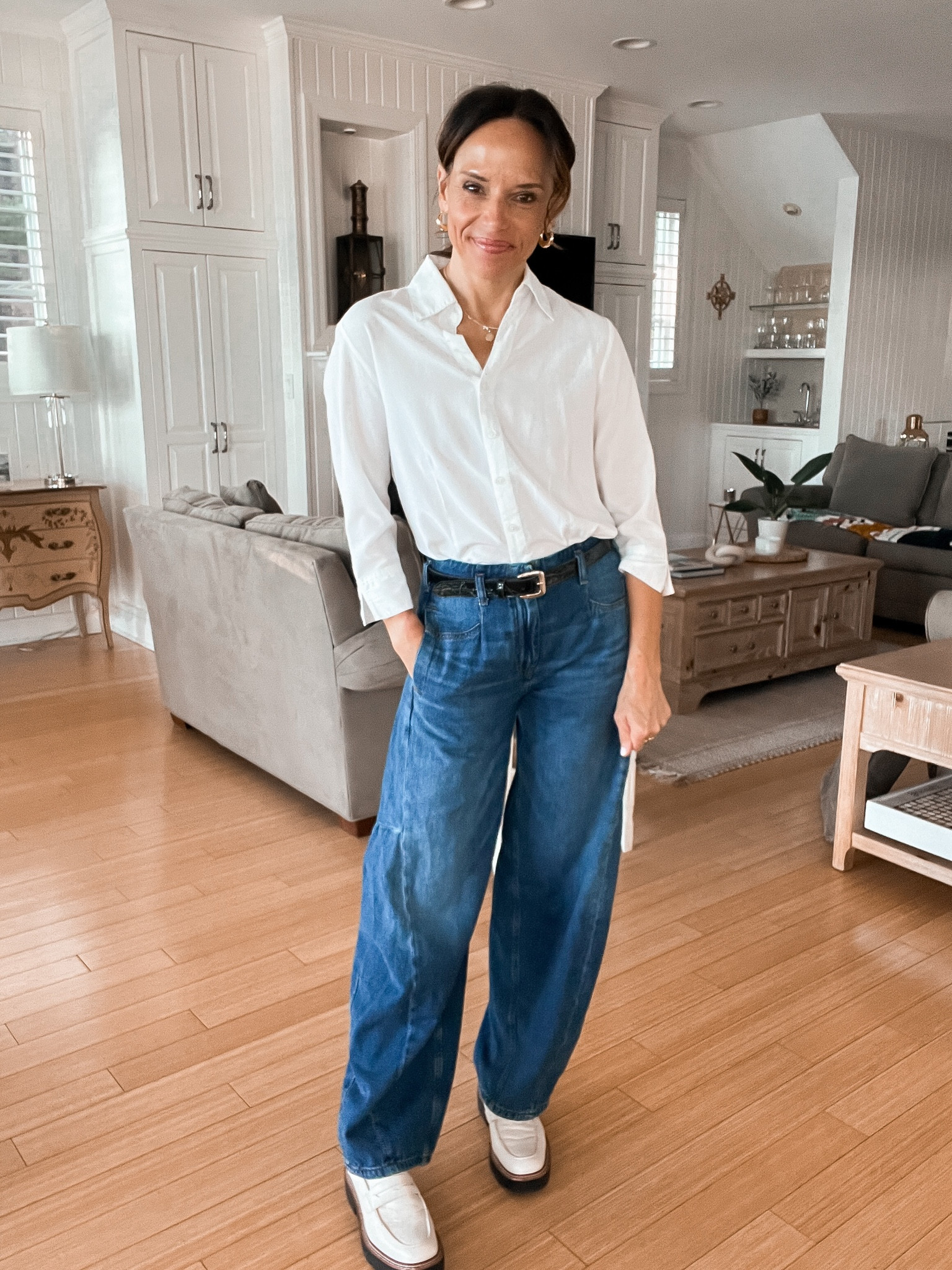 My barrel jeans are 20%off!  Ends today and YES you can wear them!!!!  Have a fabulous week friends!❤️ 



#LTKstyletip #LTKVideo #LTKsalealert