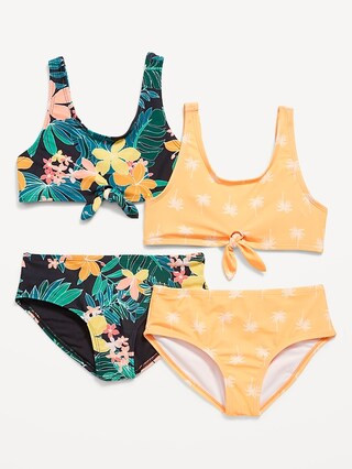 Printed Bikini Swim Set 2-Pack for Girls | Old Navy (US)