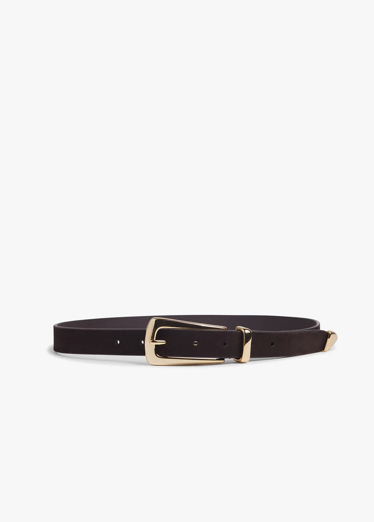 THE SUEDE STATEMENT BELT | Favorite Daughter