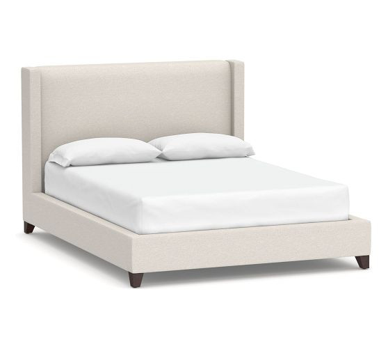 Harper Non-Tufted Upholstered Bed - Quick Ship | Pottery Barn (US)