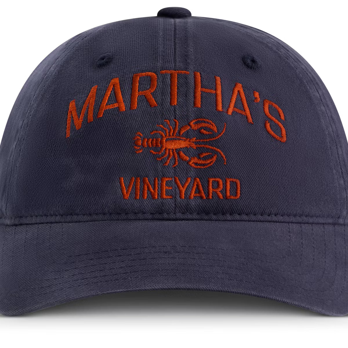 Concept One Women's Martha's Vineyard Cotton Baseball Hat - Navy Blue: Adjustable Twill Cap, One ... | Target