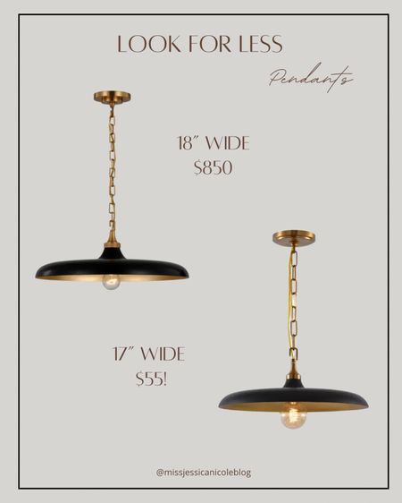 The ultimate look for less! $850 vs $55 🤩🤩😅

trending pendants, industrial style pendants, kitchen island lighting, McGee and co inspired 