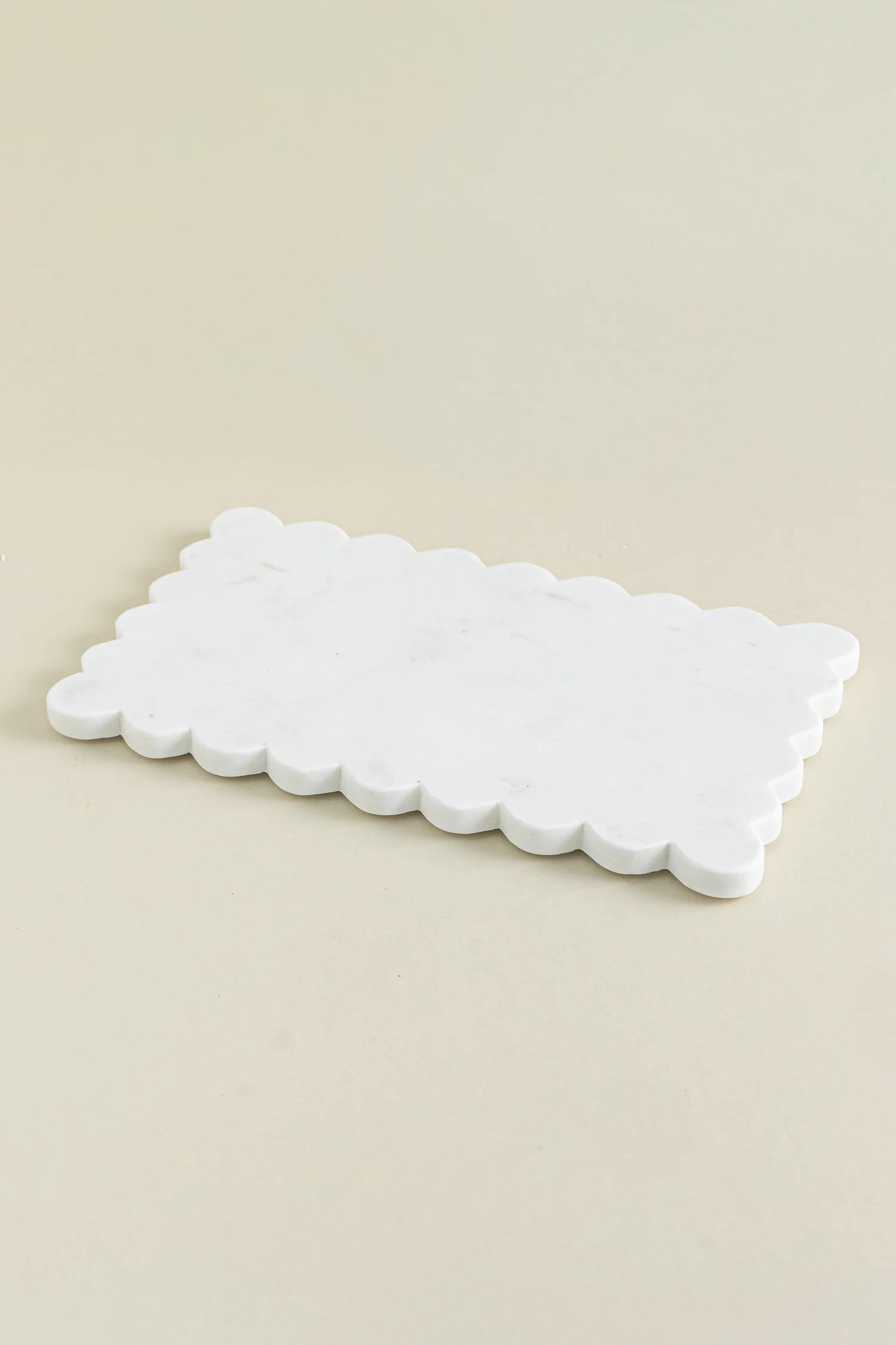 Scalloped Edge Marble Board | Eco Chic Home