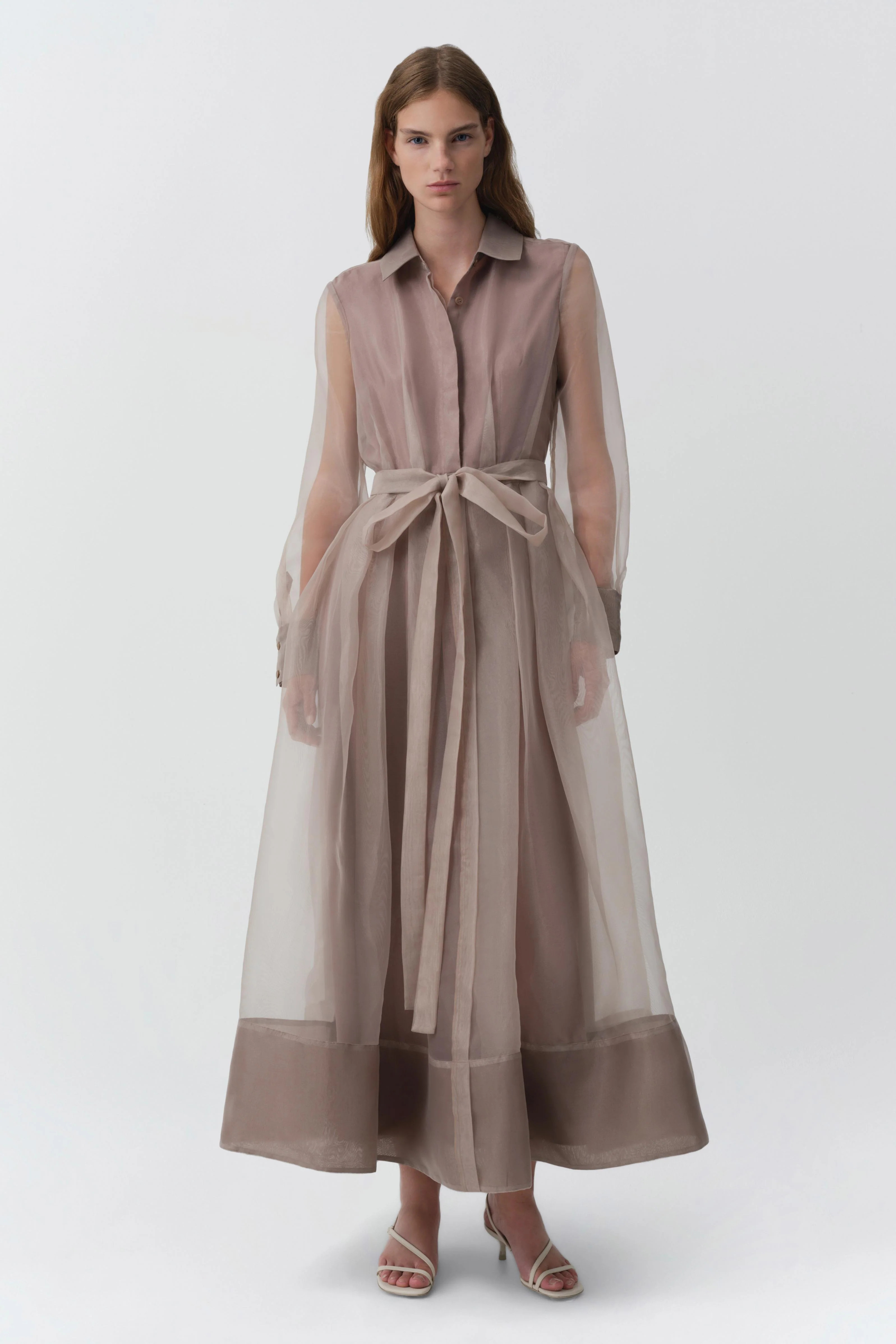 Montgomery Organza Midi Dress | Simkhai