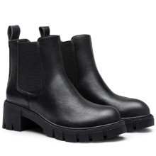 Comfyshoes Women's Fashion Ankle Boots, Chelsea Booties For Women Casual Outdoor Fall Shoes 2024 | SHEIN