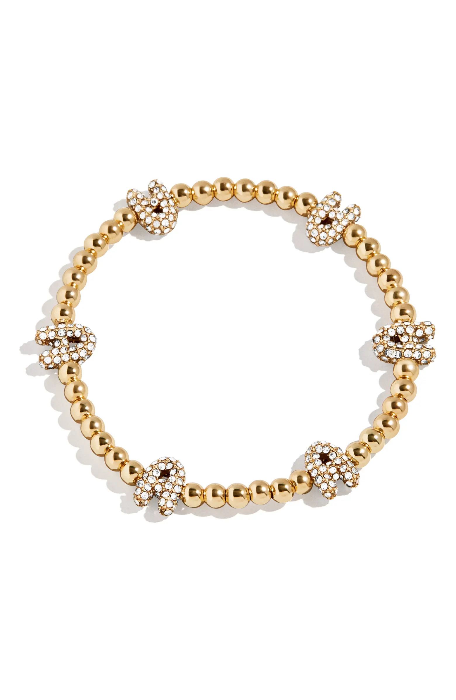 Pavé Pisa Station Beaded Bracelet | Nordstrom