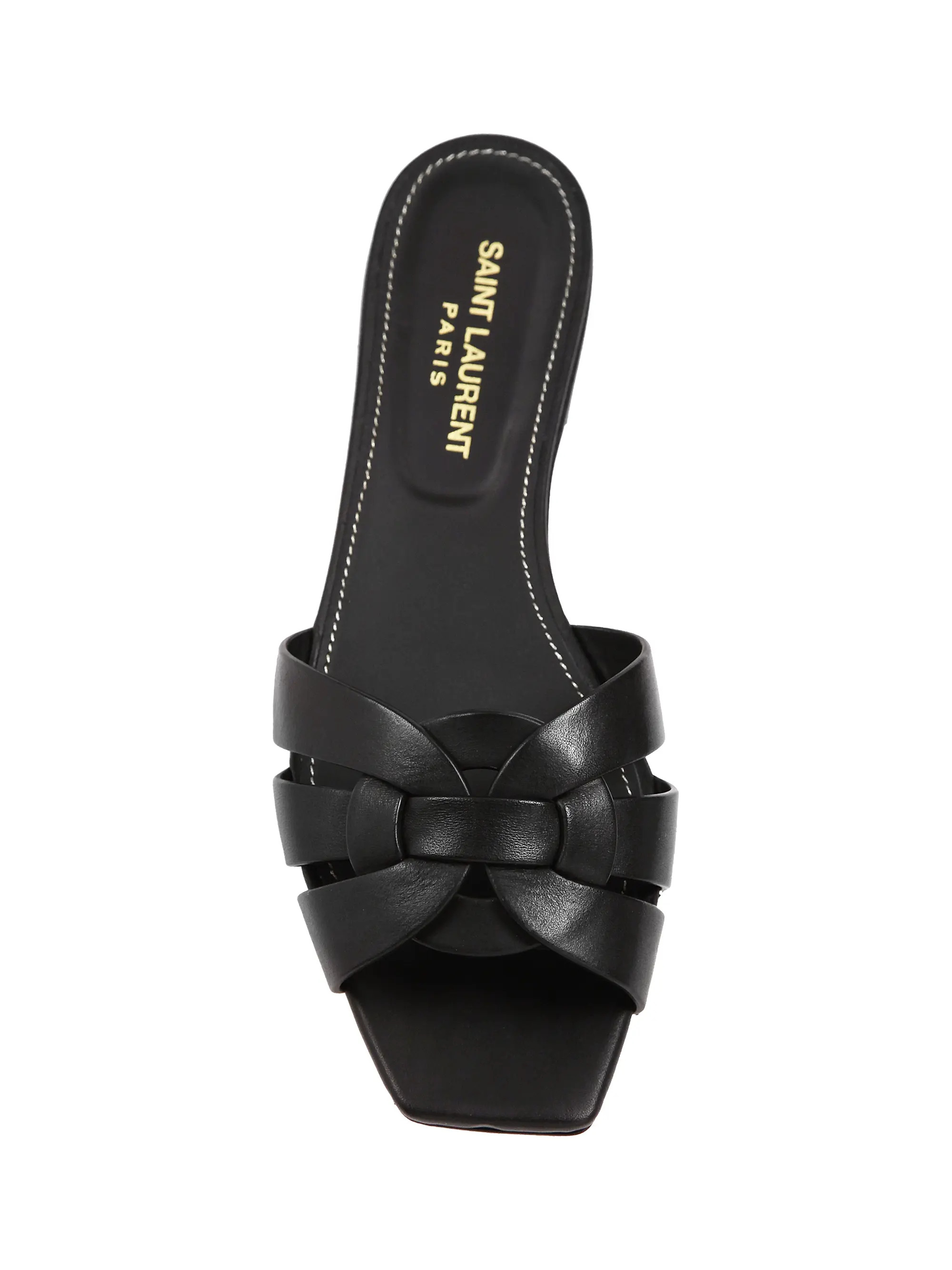 Saint LaurentTribute Leather Slides | Saks Fifth Avenue
