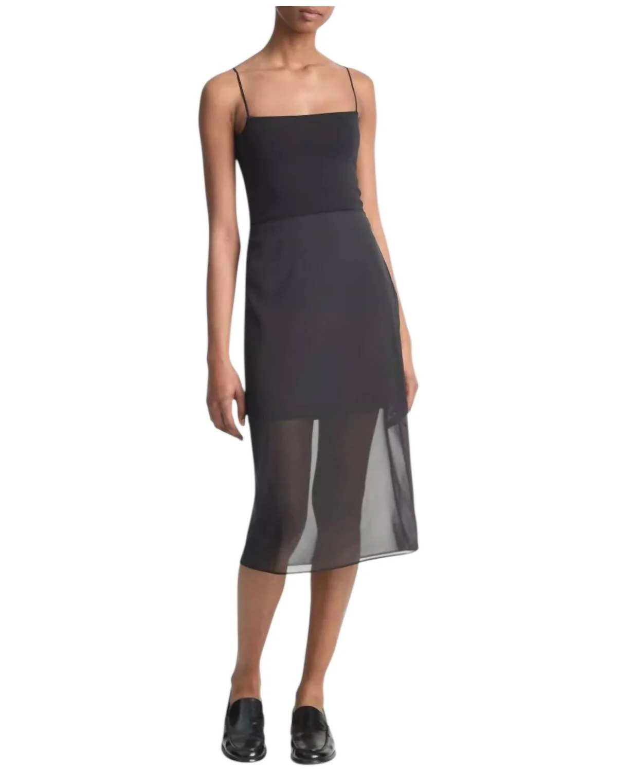 Sheer Pencil Skirt In Black | Shop Simon