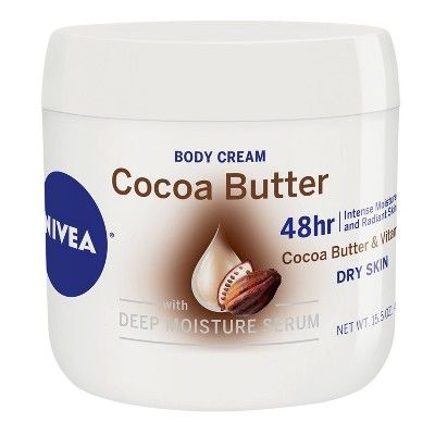 NIVEA Body Cream with Deep Moisture Serum - Cocoa Butter - 15.5oz | Target