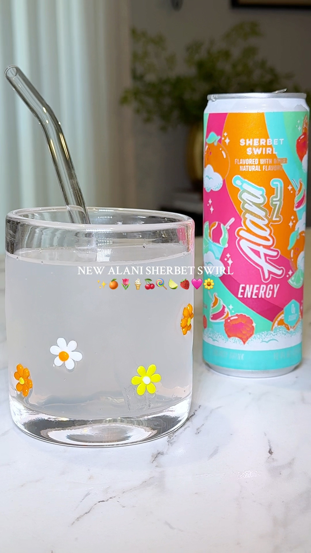 New Alani Sherbet Swirl! OBSSESED!!! ✨🍊🍦🍒🍭🍋‍🟩🍓🩷🤤

#LTKWatchNow #LTKHome