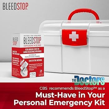 BleedStop™ First Aid Powder for Blood Clotting, Trauma Kit, Blood Thinner Patients, Camping Saf... | Amazon (US)