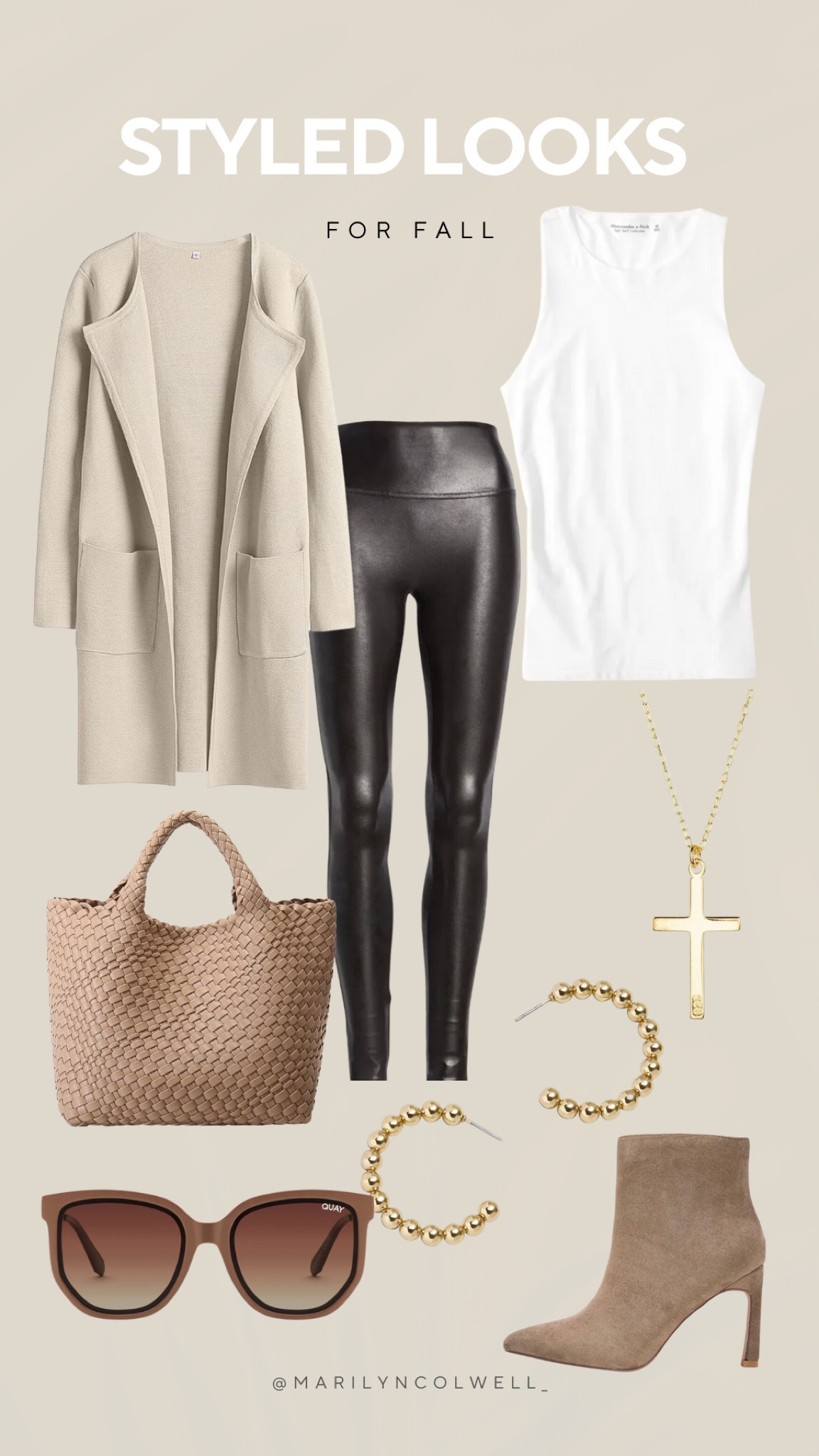 Fall look, fall style, fall outfit, Spanx, faux leather, Amazon find

#LTKfindsunder100 #LTKstyletip #LTKSeasonal