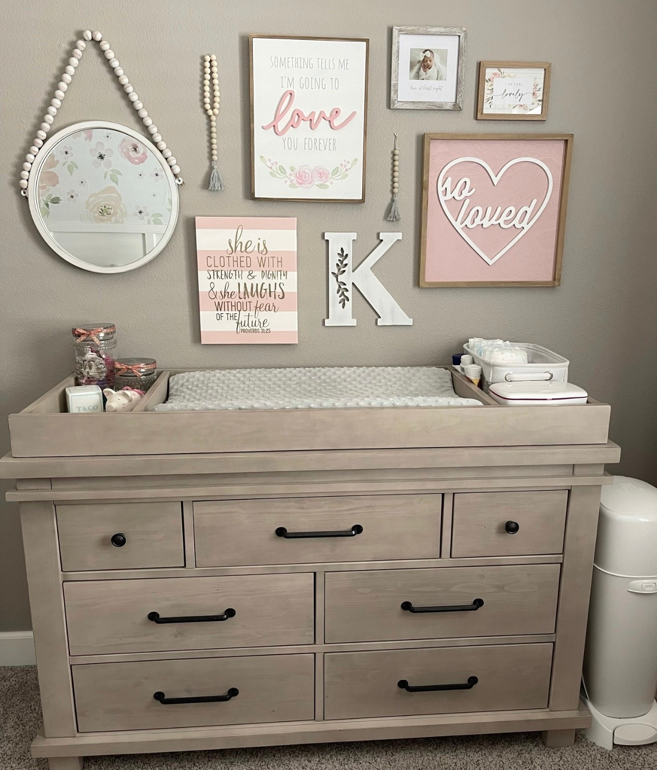 Baby Girl Nursery

#babygirl #girlnursery #neutralnursery #pinknursery #nurseryreveal #nurserywalldecor

#LTKKids #LTKBaby #LTKHome