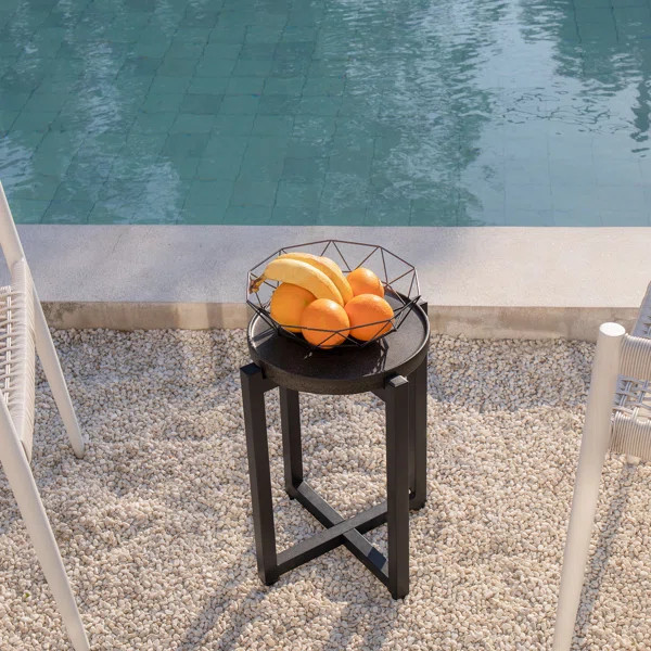 Rissa Concrete Outdoor Coffee Table | Wayfair North America