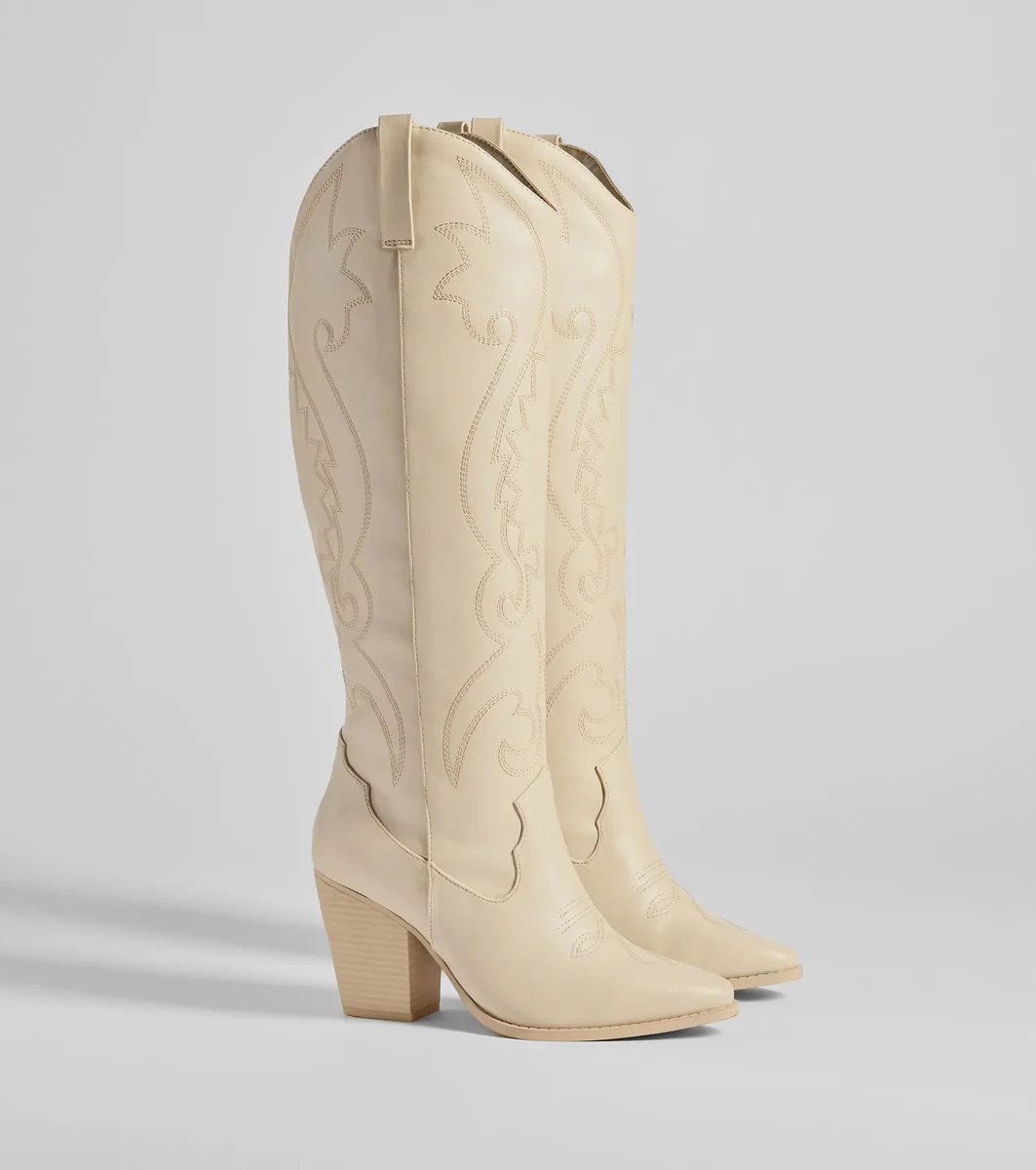 Western Flair Under-The-Knee Boots | Windsor Stores