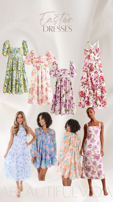 Dresses perfect for Easter!

Florals // spring // springtime // midi // maxi // church // Easter egg hunt // Easter basket

#LTKSpringSale #LTKfamily #LTKstyletip