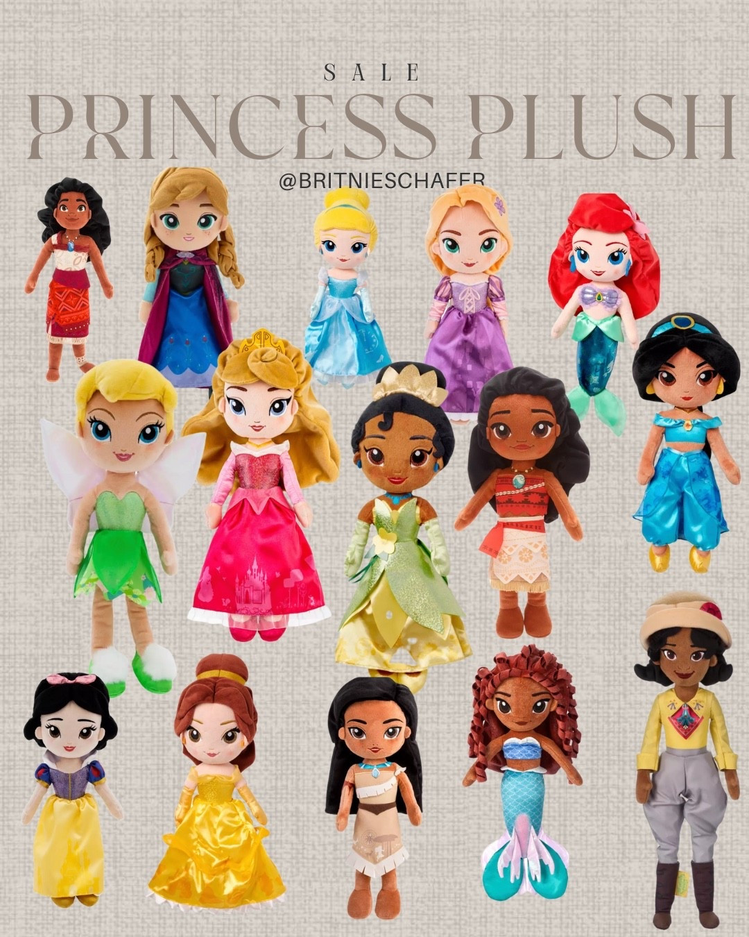 Disney Princess Plush Black Friday Deal

Use code BFRIDAY for an additional 25% off

#LTKCyberWeek #LTKSaleAlert #LTKKids