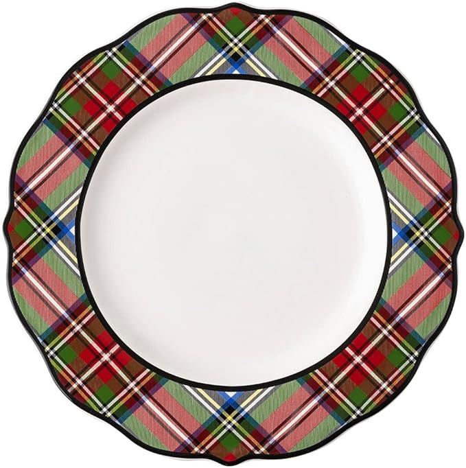 Juliska Stewart Tartan Dinner Plate - Dinnerware | Amazon (US)
