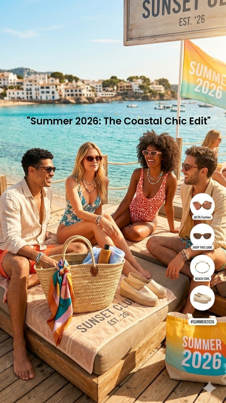 🌴 Summer 2026: The Coastal Chic Edit. 

Eleva tu maleta de vacaciones con estas piezas esenciales. Una mezcla perfecta de lino, texturas orgánicas y tonos tierra que capturan la esencia del Mediterráneo. Ideal para un sunset drink o un día de yate. Si buscas el balance entre comodidad y lujo silencioso, este es tu look de temporada. 🥂✨
•
•
•

#LTKfashion #Summer2026 #OldMoneyAesthetic #BeachChic #HolidayStyle #SummerOutfits #LuxuryTravel
