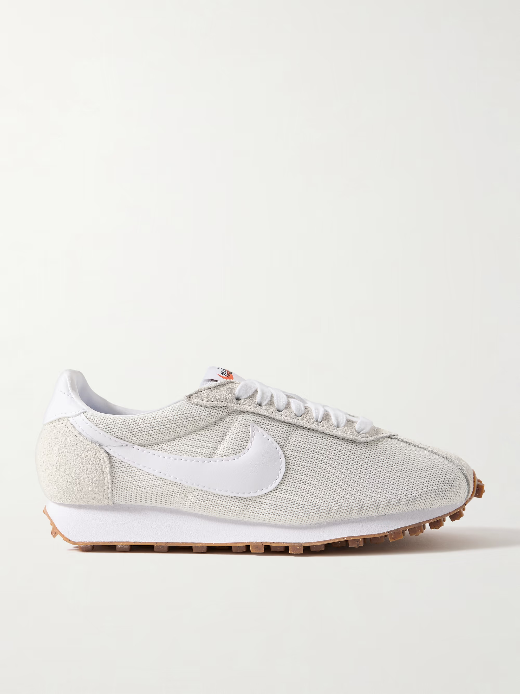 LD-1000 leather and brushed suede-trimmed mesh sneakers | NET-A-PORTER (UK & EU)