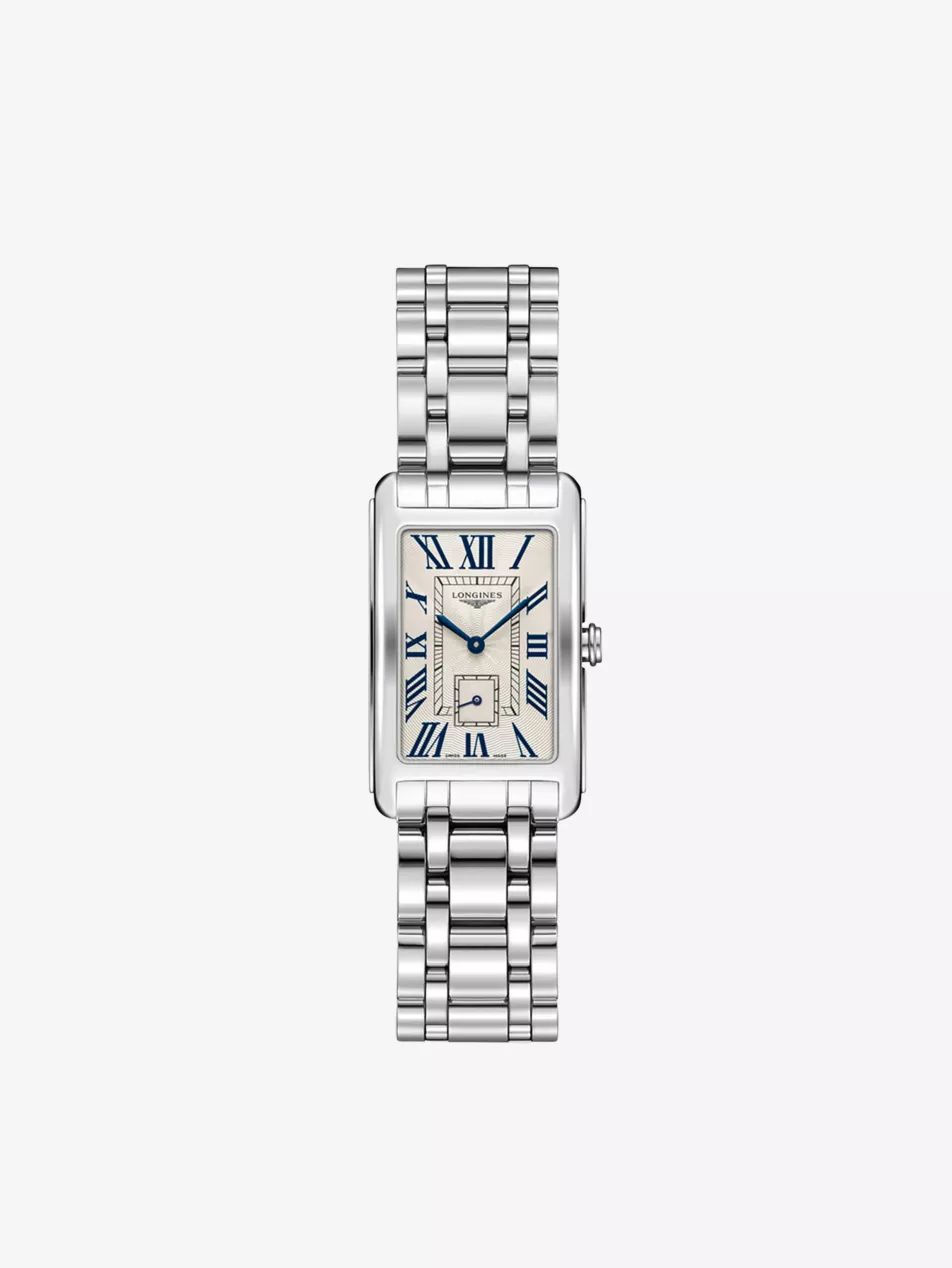L5.512.4.71.6 Dolcevita stainless steel quartz watch | Selfridges