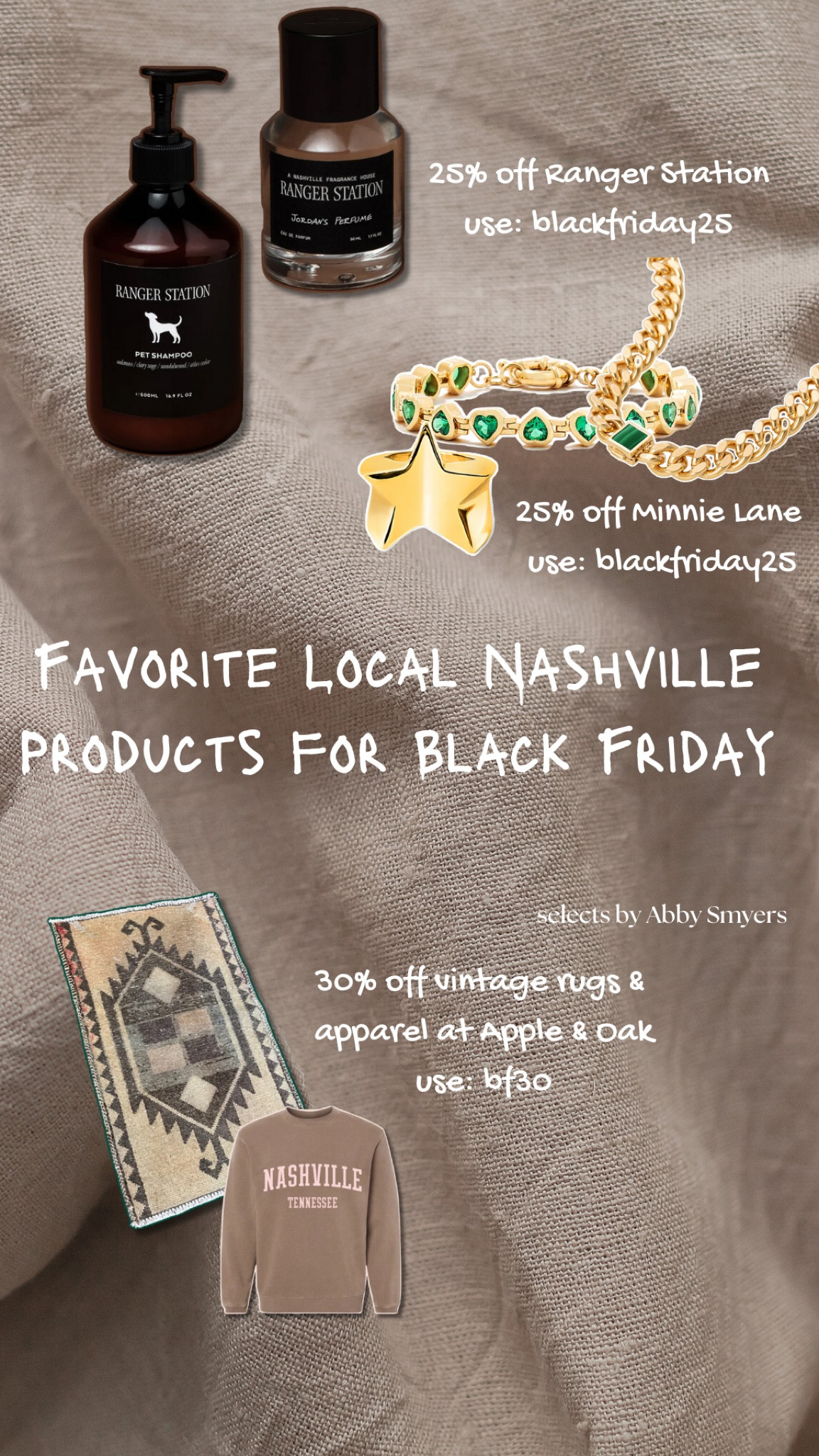 Some of my favorite local spots are offering great Black Friday deals! Check them out!

Ranger Station 
Apple & Oak
Minnie Lane

#LTKfindsunder100 #LTKsalealert