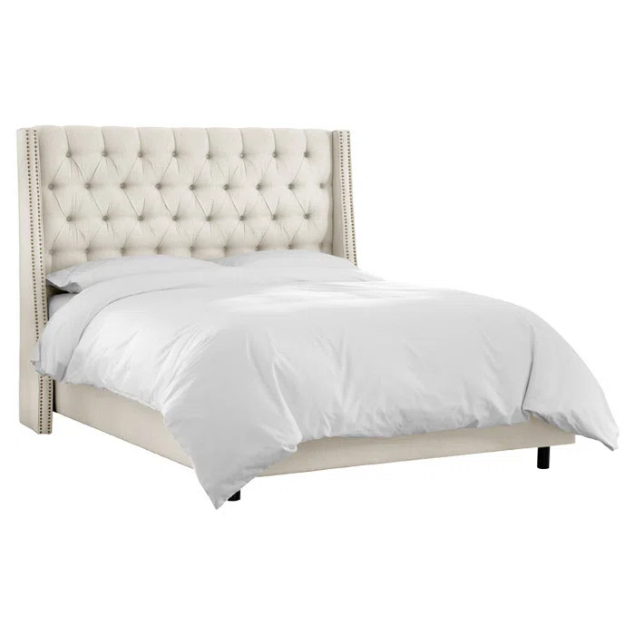 Tufted Upholstered Low Profile Standard Bed | Wayfair North America
