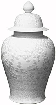 Legends of Asia Decorative Chinese Crystal Shell Temple Jar Storage Container Large | Amazon (US)
