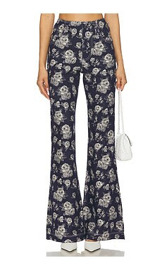 Jacquard trousers. Rose | Revolve Clothing (Global)